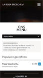 Mobile Screenshot of larosabroechem.be